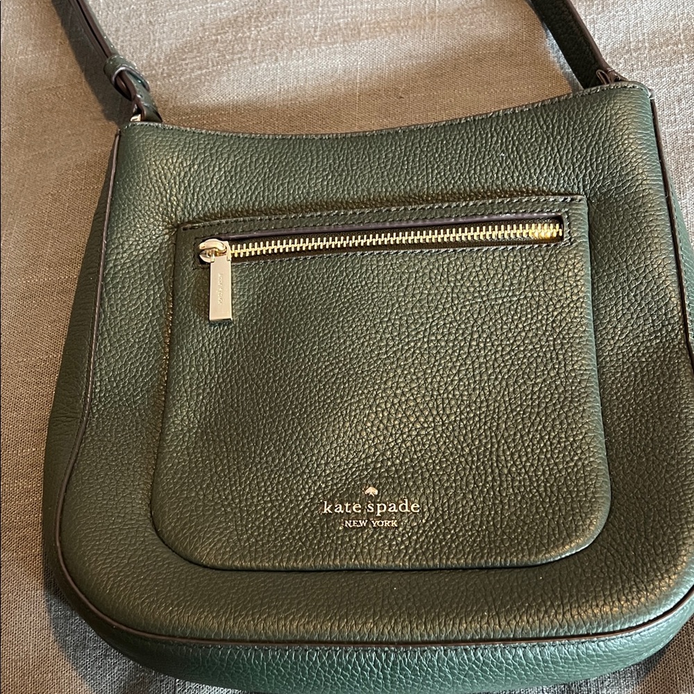 Kate Spade Forest Green Crossbody Bag
